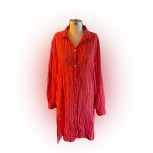 VIX Paula Hermanny Women’s Bathing Suit Cover Up/Resort Wear. Size Large